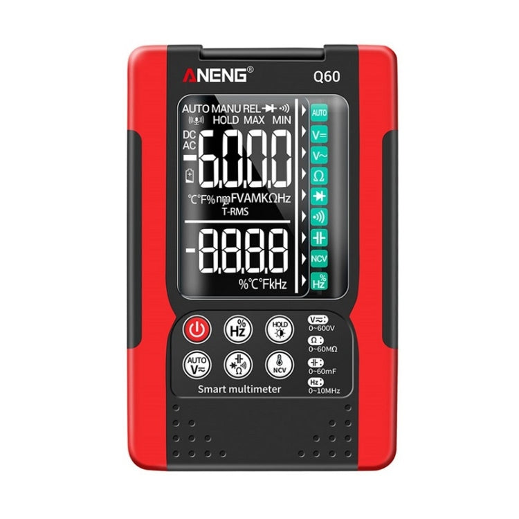 ANENG Multimetro digitale automatico intelligente ad alta precisione, Q60 Intelligent, Q60s Voice Control ANENG Multimetro digitale automatico intelligente ad alta precisione, Q60 Intelligent, Q60s Voice Control